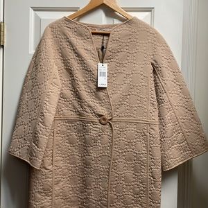 Brand new with tags. camel jacket. Leon Max